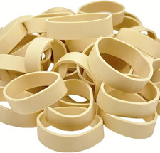 Tactical Rubber Bands Size 82 2 1/2'' x 1/2'' , 50 Pcs Wide Small Thick Strong