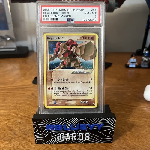 Regirock ★ graded PSA 8 for sale on eBay