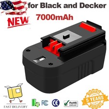 For Black Decker 18Volt 7 Ah Lithium Battery HPB18 HPB18-OPE 244760-00 FS18B