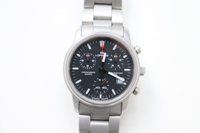Herrenarmbanduhr Lorenz 251.262 Chronograph Quarz 35 mm Swiss Made Eta 