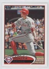2012 Topps Philadelphia Phillies Hunter Pence #PHI12 0a9