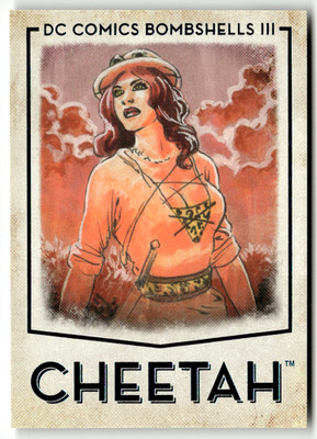 2024 Cryptozoic DC Comics Bombshells Trading Cards No. 49 Cheetah