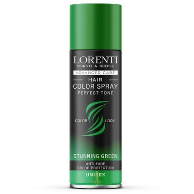 LORENTI   TOKYO & SEOUL Color Haarspray Stunning Green - 150 ml