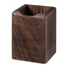 Toyvian Wooden Pen Box Multiple-Use Desk Organizer Wood Storage Box