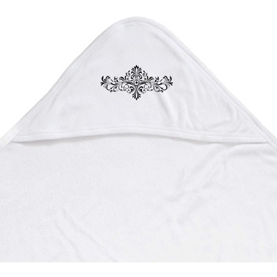 Baby Kapuzenhandtuch ''Victorian Design Line Art'' (HT00033620)