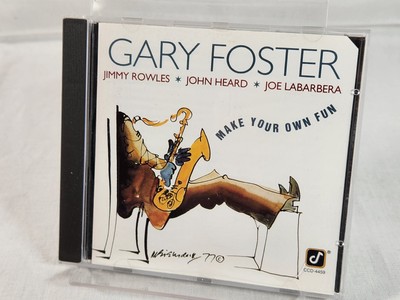 Gary Foster MAKE YOUR OWN FUN (CD 1991 CONCORD JAZZ) JIMMY ROWLES Disc NEAR MINT