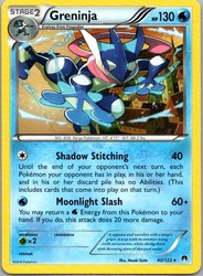 Greninja 40/122 XY BREAKpoint Holo Rare