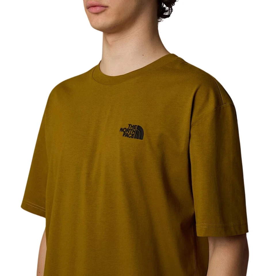 Camiseta para hombre The North Face de gran tamaño cúpula simple verde talla M código NF0... - Imagen 3 de 3
