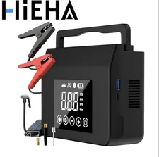 All in One Portable Car Jump Starter With Air Compressor 4000A Car Battery
