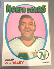 1971-72 O-Pee-Chee Hockey - Gump Worsley #241 North Stars Vintage HOF