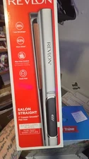 Revlon Salon Straight Iron- 1" Copper Smooth Dual Voltage, ceramic plates
