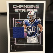 KIKO ALONSO 2018 DONRUSS CHANGING STRIPES PATCH BILLS /99 (SUN100)