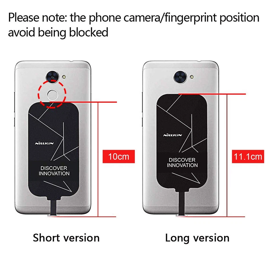 Wireless Charging Receiver and Adapter, Qi Wireless Charger Receiver Module f... - Image 3 of 4