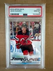 2019/20 Upper Deck Young Guns Jack Hughes Rookie RC PSA 10 GEM MINT!!