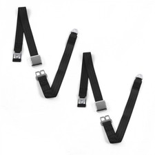 Chevy Impala 1961 - 1964 Airplane 2pt Black Lap Bucket Seat Belt Kit - 2 Belts Chevy Impala 1961 - 1964 Airplane 2pt Black Lap Bucket Seat Belt Kit - 2 Belts