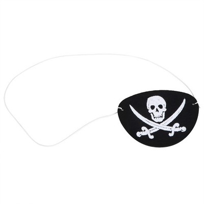 White Rope Skull 10x/Bag Halloween Pirate Eye Patch Costumes Skull Eyeshade Cove
