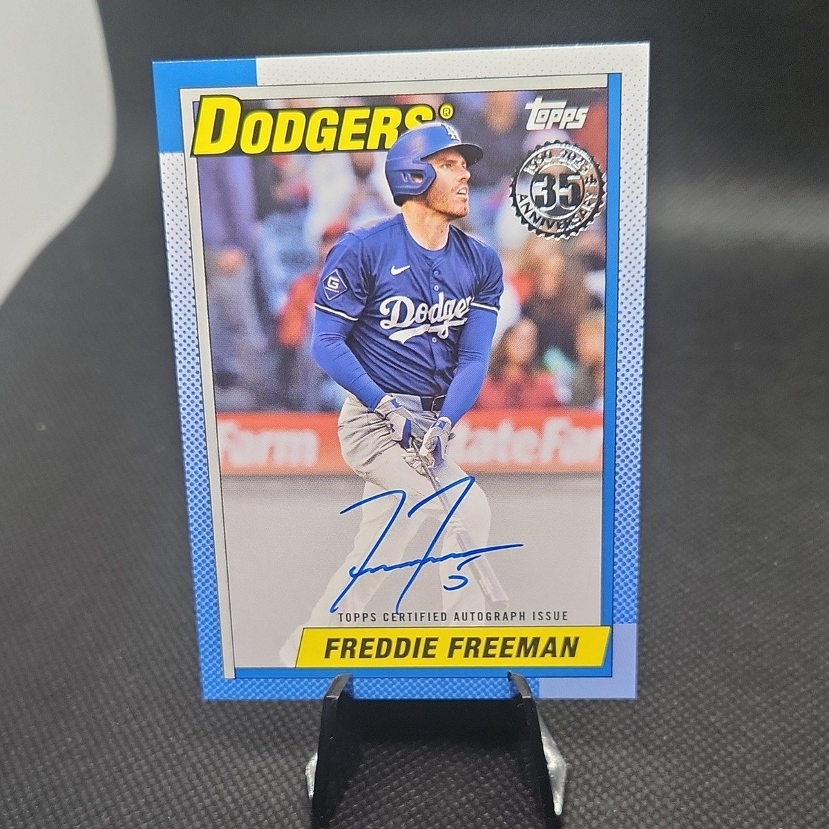 2025 Topps Update Series - 1990 Topps Baseball Autographs Freddie