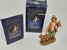 Fontanini Roman Zachariah with Dog Figure Statue 5" Collection Nativity 52582