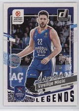 2023 Donruss EuroLeague Legends Purple Press Proof /249 Vasilije Micic #194 14dq