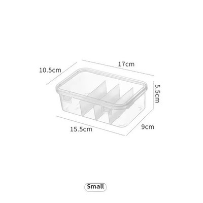 Transparent Kabel Organizer Box Staubdicht Aufbewahrungskoffer Deckel Schreibtisch Draht Halter