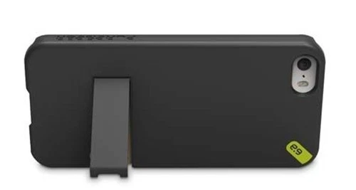 PULSERA PUREGEAR HIP SPORTS NEGRA/LIMA + FUNDA SOPORTE PARA iPHONE 5 5s SE (2016) Foto 4 de 4