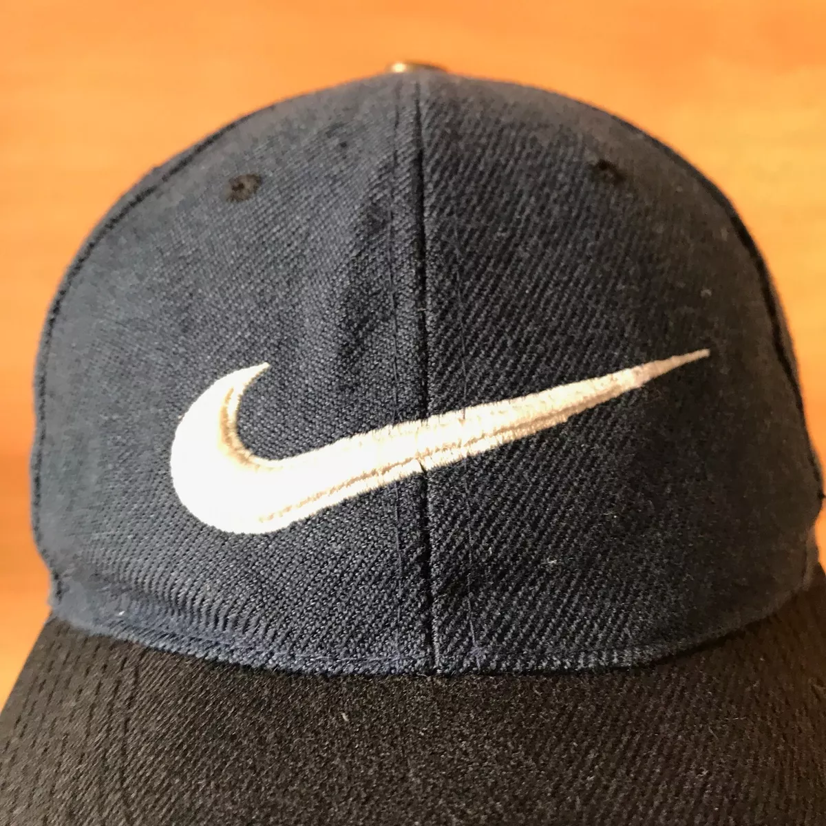 Vintage Nike Swoosh Hat Big Logo Team Sport Challenge SnapBack Very Rare Cap Vintage Nike Swoosh Hat Big Logo Team Sport Challenge SnapBack Very Rare Cap