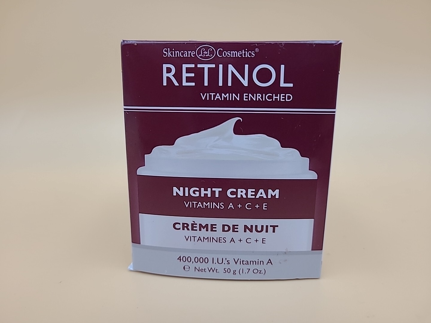 Skincare LdeL Cosmetics RETINOL Night Cream (1.7oz) NIB eBay