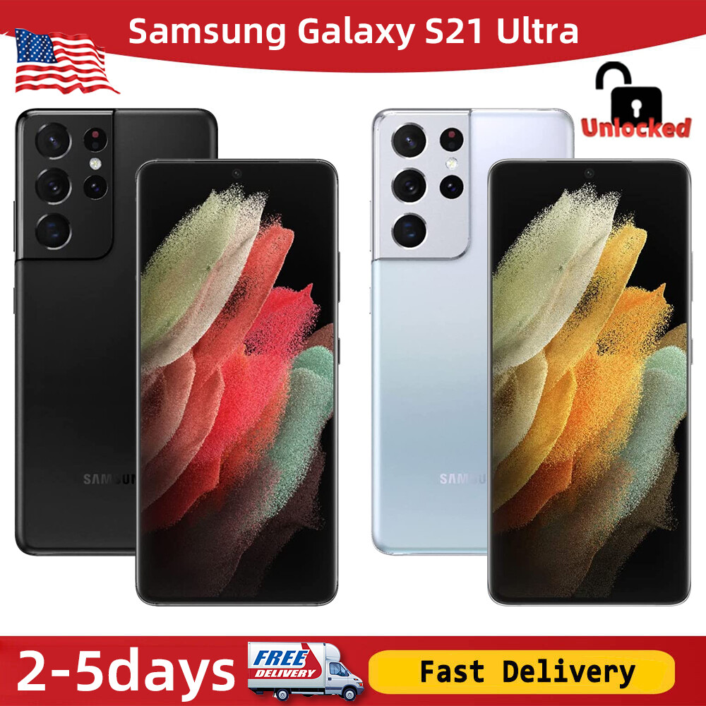 New Samsung Galaxy S21 Ultra 5G 128GB/256GB/512GB Factory Unlocked phone