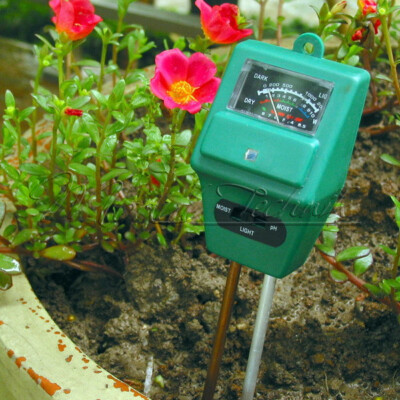 PH Tester Soil Water Moisture Light Test Meter Sensor For Garden Plant Flower
