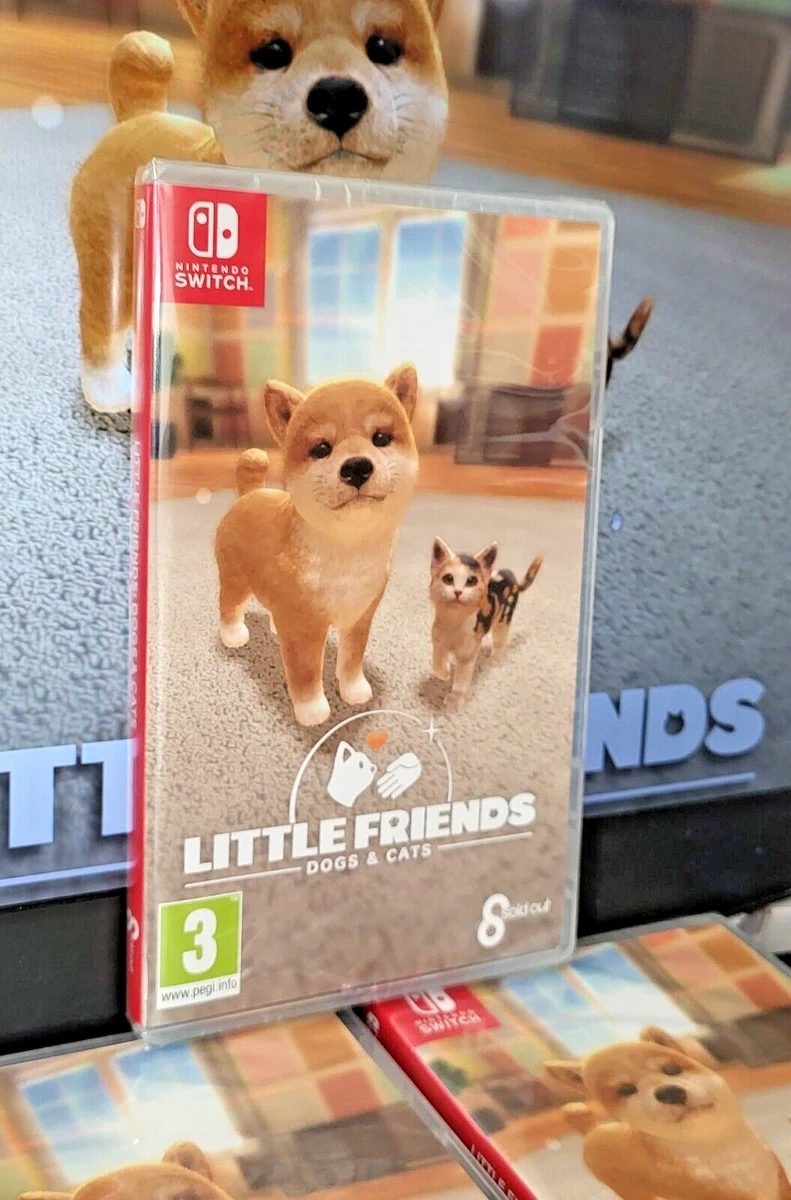 Little Friends Dogs & Cats Nintendo SWITCH NSW NEW SEALED Free UK p&p Pal  5056208803245