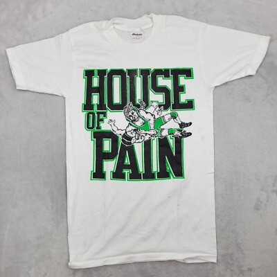 Vintage Stedman Shirt Mens Small USA Single Stitch Wrestling Team House Of Pain