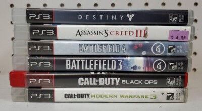 6 PlayStation 3 Games Bundle Fallout 3, Dead Space, Assassins
