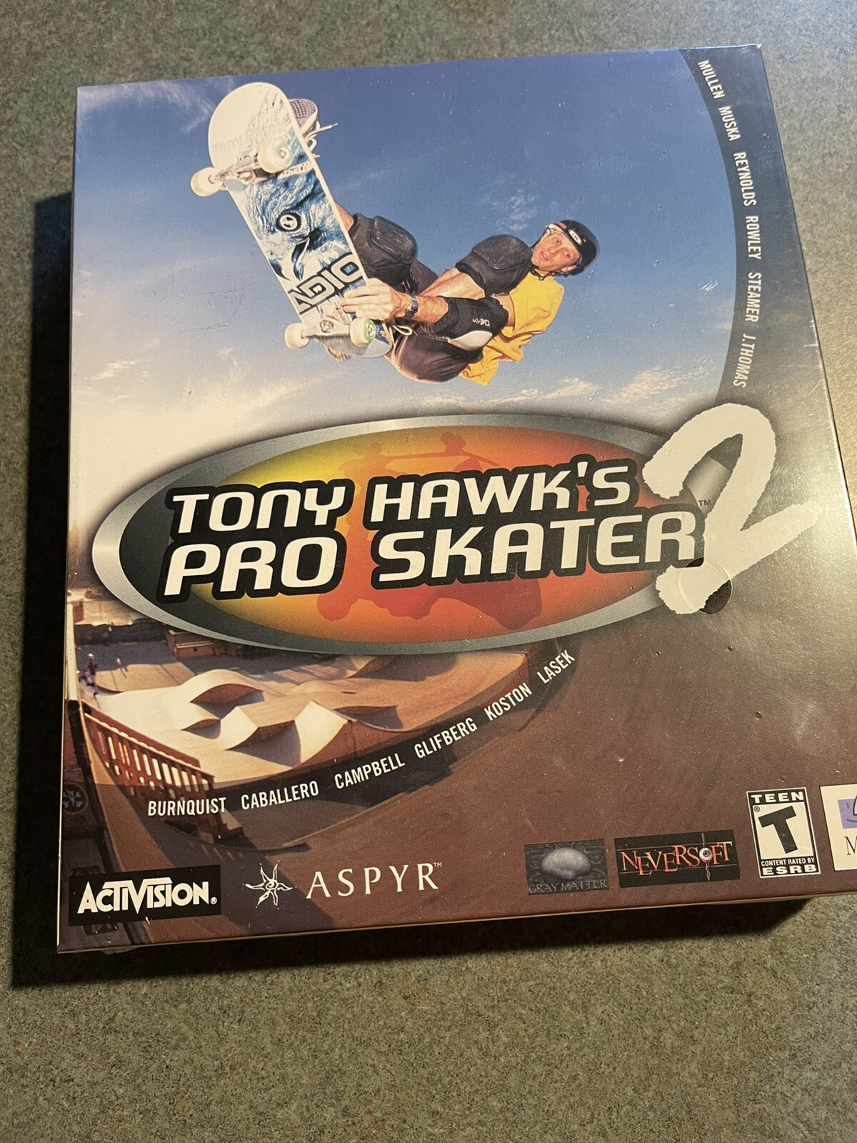 Tony Hawk's Pro Skater 2 For PC/MAC.  Brand New In Full Retail Box