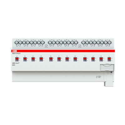 ABB SA/S 12.16.2.2 EIB KNX Schaltaktor 12fach 16A mit Handb. neu OVP versiegelt
