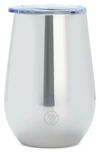 YDRINK Cocktail Wine Tumbler 350ml Insulated Polished Stainless  Unbreakable - Picture 1 of 4