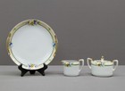 Vintage Noritake Morimura Handpainted Cake Plate, Sugar Bowl & Creamer — photo 2
