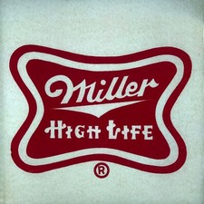 Original Vintage Miller Beer Iron On Transfer