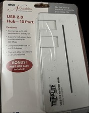 Tripp Lite USB Hub 10-Port 2 USB 3.0 / 8 USB 2.0 Ports Combo USB Charging