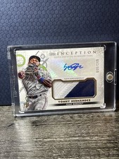2022 Topps Inception #IAP-YHE Yonny Hernandez Inception Autograph Patch #/249