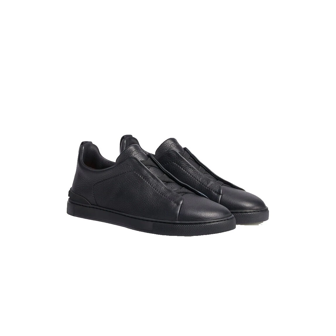 Zapatos Informales Negro Hombres Ermenegildo Zegna Para