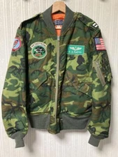 Buzz Rickson's Camouflage Flight Jacket BR11718 L-2B from Japan