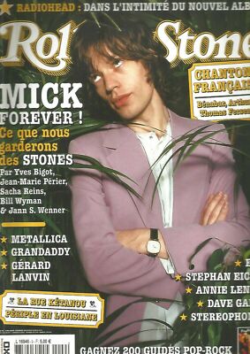 Rolling Stone #09 - Mick Jagger_Dave Gahan_Metallica + CD Sampler neuwertig
