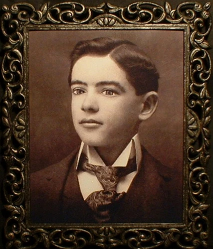 Haunted Antique Vintage Photo the "EYES FOLLOW YOU" 
