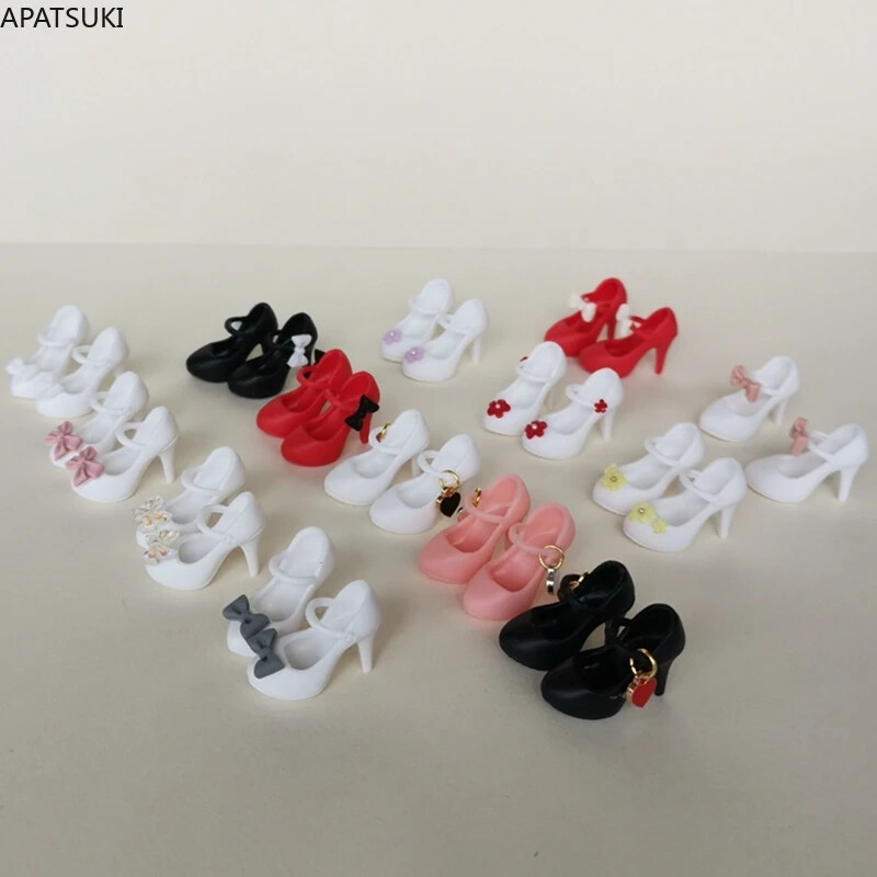 1/6 Office Lady Elegant Heeled Shoes for 11.5