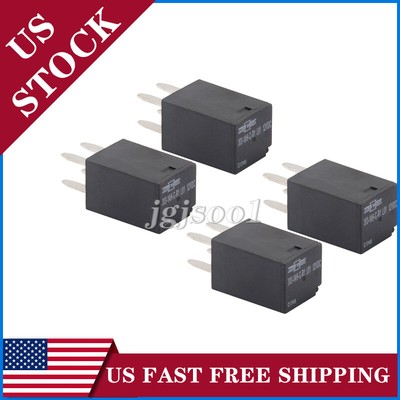 4x For Song Chuan 303-1AH-C-R1-U01-12VDC General Purpose Relays SPNO 20A 12VDC