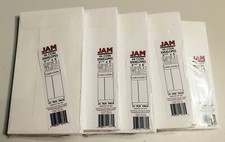 JAM 6 Coin Business Envelopes, 3 3/8" x 6", White, 25/Pack