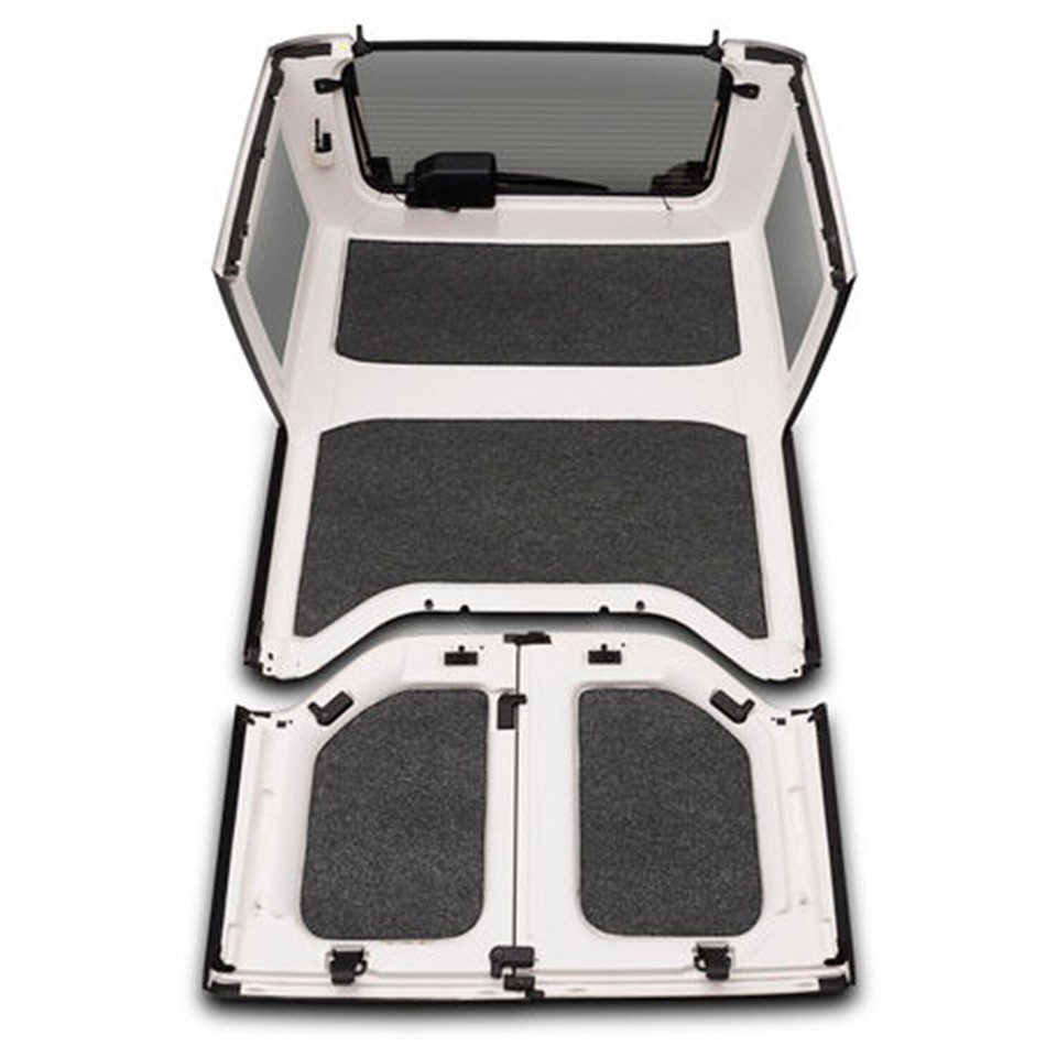BOLD Auto Parts Complete Headliner Kit (4 Pcs) For Jeep Wrangler JK Unlimited 4-Door 2011-2018 – Charcoal Grey