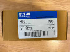 Eaton Crouse Hinds 466 Series EMT Set Screw Type Coupling 2 1/2"