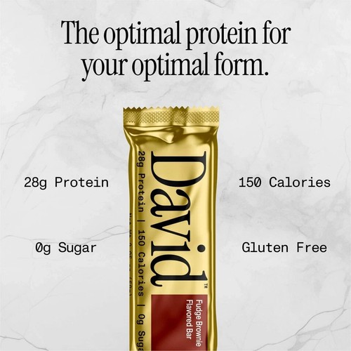 David Protein. Bar Variety. Pack Pack of 6 Protein. Bars | 28g. of Protein | 150 - Picture 5 of 6