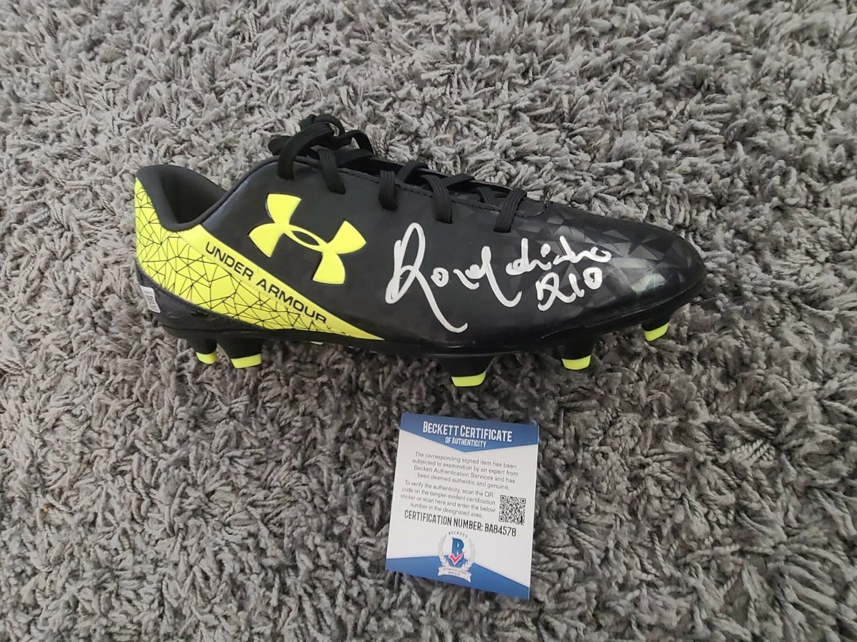 Soccer Shoes Signed By Ronaldinho